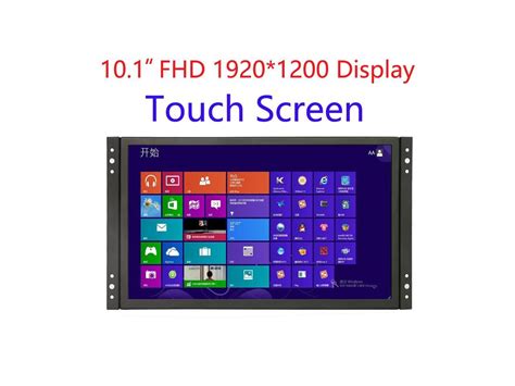 Inch Industrial Display Touch Monitor Fhd Wide View Open