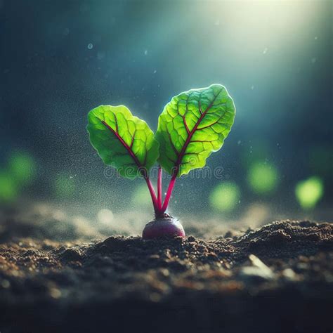Plant Planting Seeds Soil New Life Ai Generated Stock Image Image