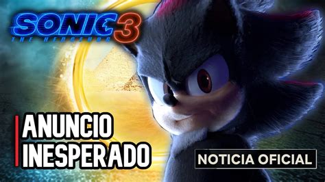 Gran Anuncio Sonic La Pelicula Teaser Trailer Youtube