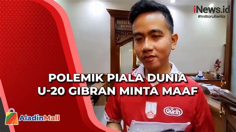 Gibran Minta Maaf Ke Ganjar Pranowo Dan Wayan Koster Terkait Polemik