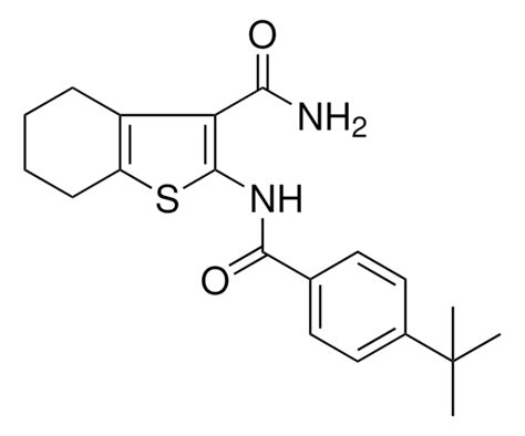 2 4 TERT BU BENZOYLAMINO 4 5 6 7 4H BENZO B THIOPHENE 3 CARBOXYLIC