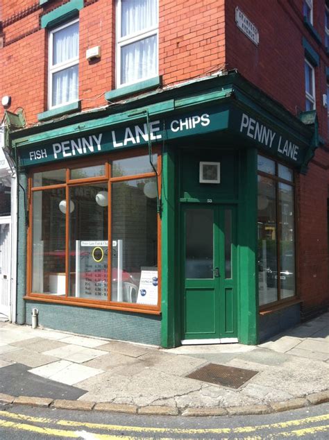 Penny Lane Chip Shop As It Was When The Beatles Wrote For A Fish N