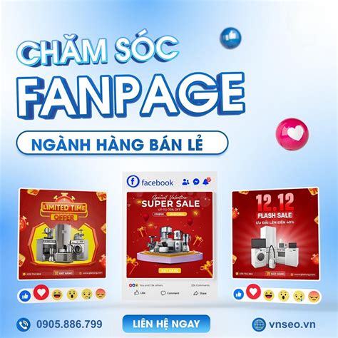 Dịch vụ chăm sóc Fanpage tại Đà Nẵng trọn gói hiệu quả VNSEO