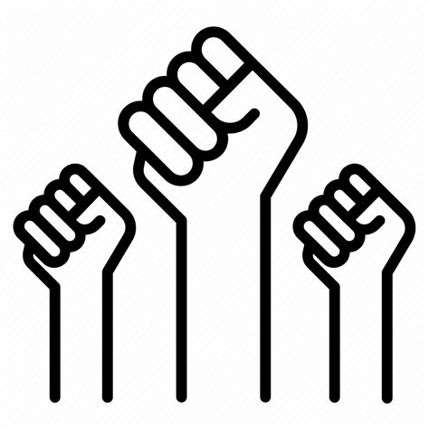 Demanding People Power Protesting Rage Revolt Revolution Icon Download On Iconfinder