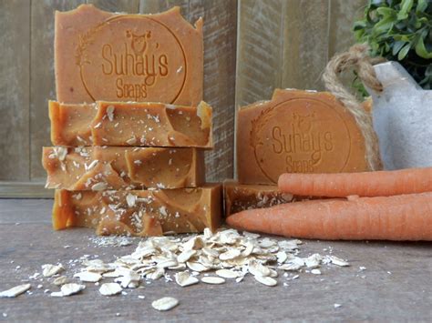 Turmeric Carrot Oat And Honey Soap Suhays Soaps