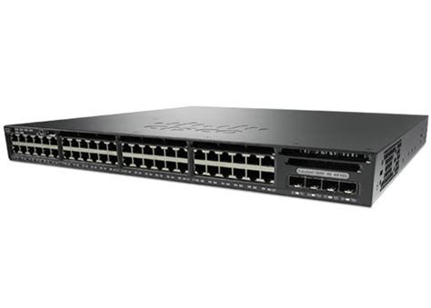 Cisco Catalyst 3650 Series Gigabit Lan Switches 48 Port Full Poe 4x10g