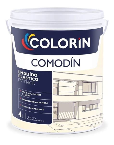 Colorin Comodin Enduido Para Exterior Szumik Pinturer A