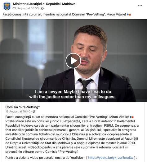 Despre cum Ministerul Justiției se laudă cu membrii comisiei Pre