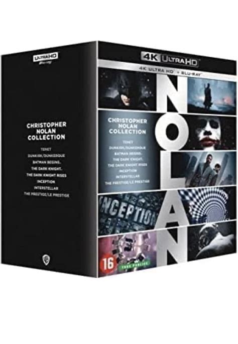 Christopher Nolan Collection Box R4kbluray