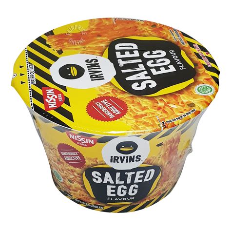 Nissin Irvins Instant Noodles Salted Egg Ntuc Fairprice