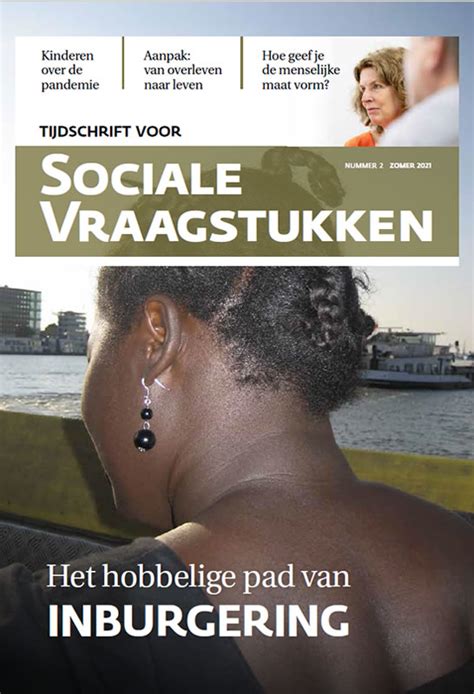 Tijdschrift Voor Sociale Vraagstukken Zomer 2021 Uitgeverij Van Gennep