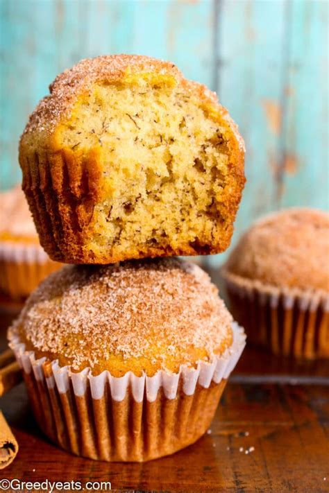 Banana Cinnamon Muffins Greedy Eats