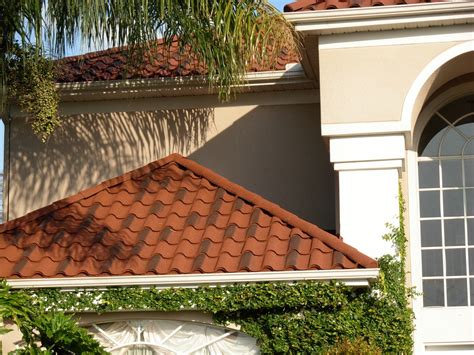 Decra Villa Tile Series Rustico Clay Classique Façade Orlando