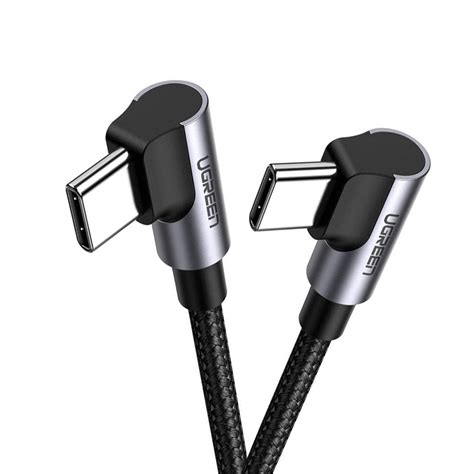 Cabo De Dados Ugreen Usb C Angular Macho 1 Metro Preto Haylou Brasil