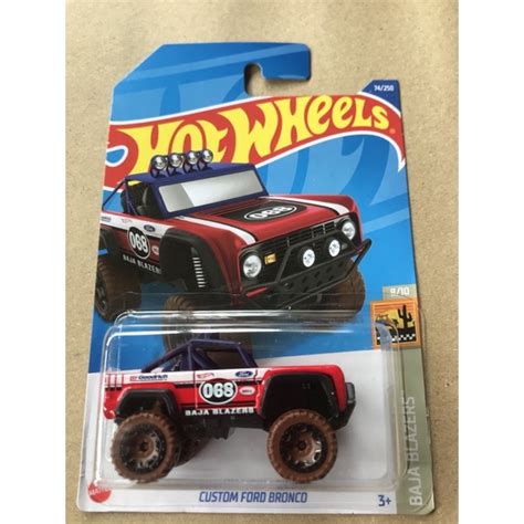 Jual Hot Wheels Custom Ford Bronco Nomor Pintu 088 Indonesia Shopee