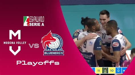 Modena Vs Piacenza Highlights SuperLega Playoffs YouTube