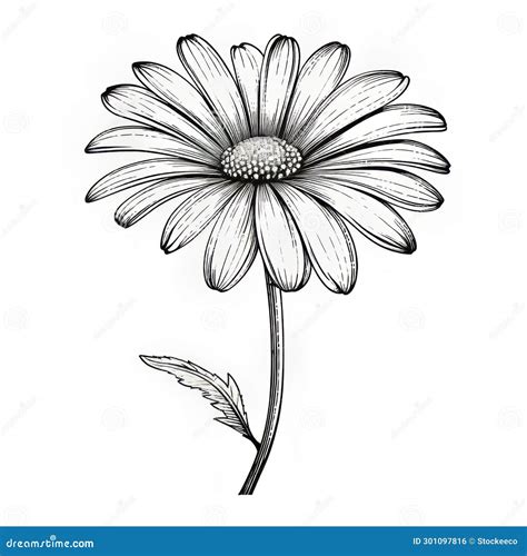 Victorian Daisy Border Vector Illustration 15976238