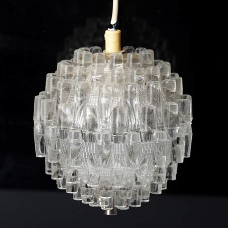 FÖNSTERLAMPA glas 1960 tal Belysning Lampor Taklampor Auctionet