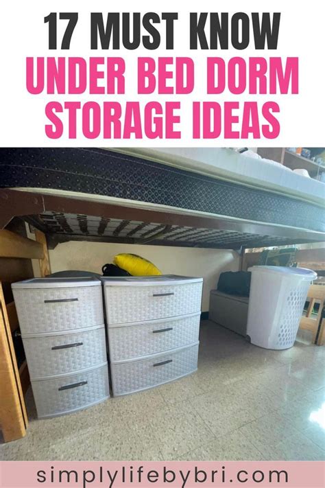 17 Must Know Under Bed Dorm Storage Ideas In 2023 Dorm Storage Dorm