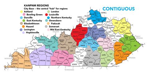 Regions And Region Directors Kentucky Association Of Nurse