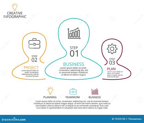 Schaltgruppe Leute Infographic Zyklusdiagramm Teamwork Diagramm