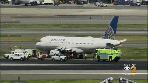 Plane Makes Emergency Landing At Newark Airport YouTube