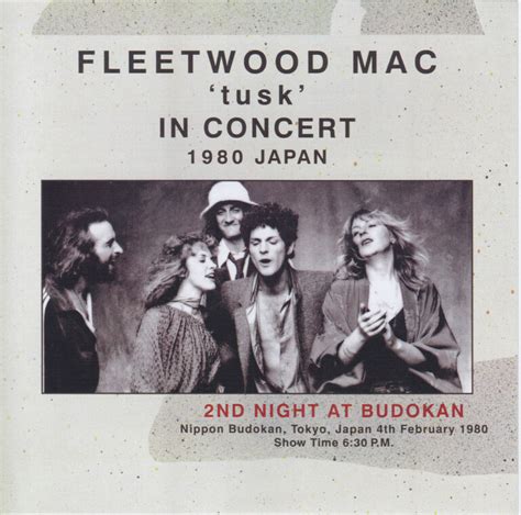 Fleetwood Mac Tusk In Concert Japan Nd Night At Budokan Cd