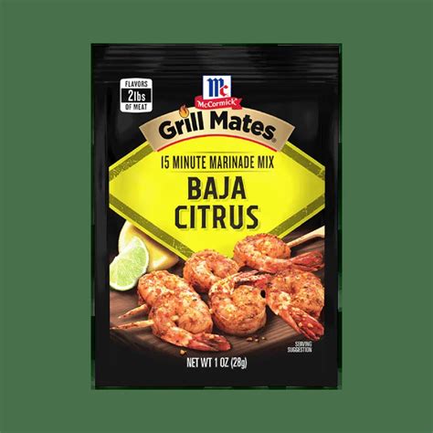 Mccormick® Grill Mates® Baja Citrus Marinade Mix Grill Mates