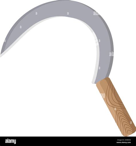 Sickle Tool Illustration Vector On A White Background Stock Vector