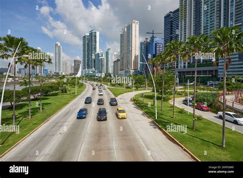 Cinta Costera, Panama City, Republic of Panama, Central America ...