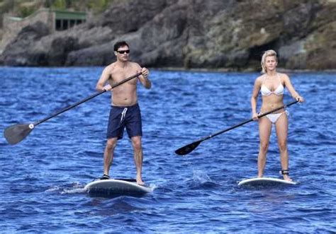 Retro Bikini Julianne Hough Show Off White Bikini In New Years Eve
