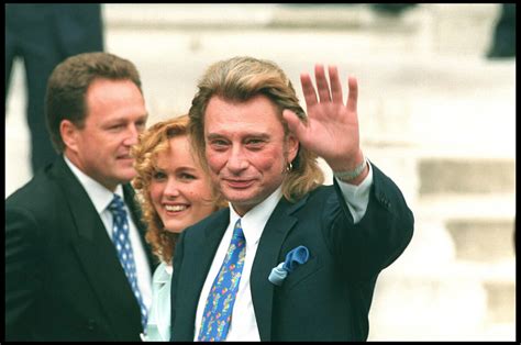 Photo Mariage De Johnny Hallyday Et Laeticia Avec Andr Boudou