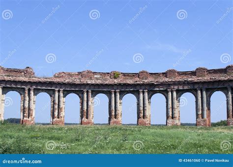 Old Colonnade Stock Photo Image Of Palace Ruins Window 43461060