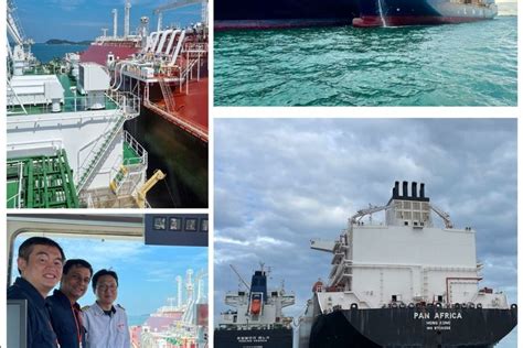 Singapores Second Lng Bunker Vessel Completes Inaugural Lng Loading