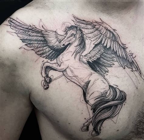 PEGASUS TATTOOS: Meanings, Tattoo Ideas & Tattoo Designs - TATTOOGOTO