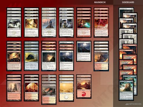 Pauper Boros Aggro Deck By Ngdpauper • Mtg Decks