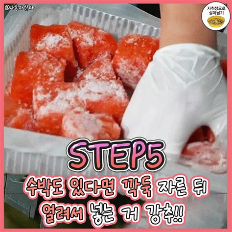 뼛속까지 시원한 여름 별미 취화채 만드는 방법 자취생으로 살아남기