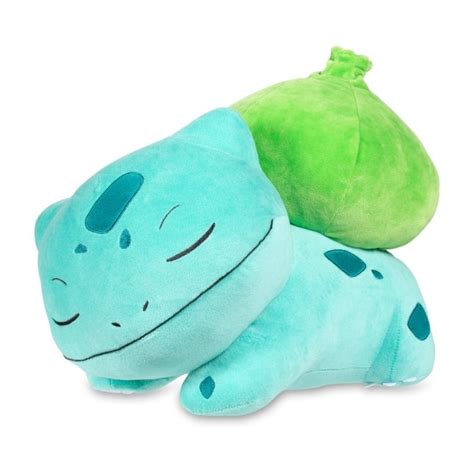 Sleeping Bulbasaur Pok Plush In Pok Mon Center Official Site