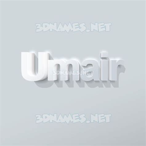 Umair Name Wallpaper