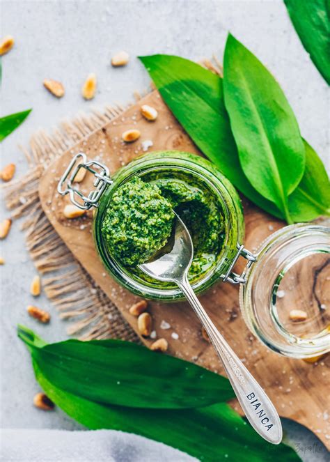 Wild Garlic Pesto Recipe Vegan And Easy Bianca Zapatka Recipes