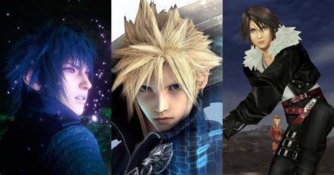 Download The Iconic Final Fantasy Characters In An Epic Formation