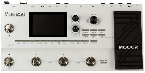 MOOER GE250 Kytarový multiefekt | Kytary.cz