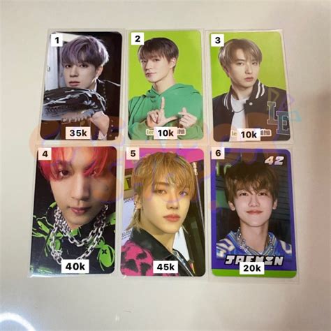 Jual Ready Stock Official Photocard Pc Haechan Jeno Jaemin Nct Dream