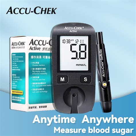 Accu Chek Active Blood Glucose Diabet Accu Chek Glucose Test Strips