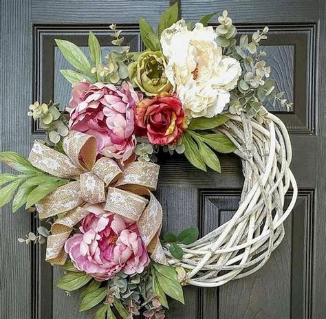 Spring Front Door Wreath Diy Ideas To Welcome The Season In Style