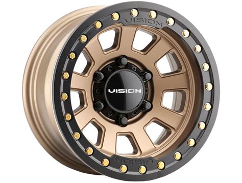 Vision Bronze Ojos Beadlock Wheels Havoc Offroad