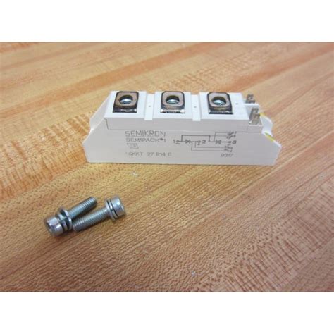 Semikron Skkt B E Semipack Thyristor Diode Module Skkt B E