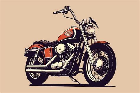 Premium Vector Bike On Fire Vector Vintage Illustration