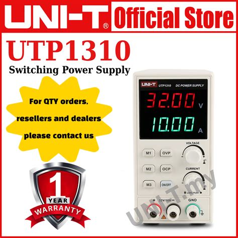 UNI T UTP1310 Programmable Switching DC Power Supply Shopee Malaysia