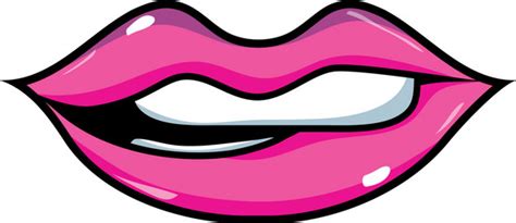 Lip Bite Vector Images Over 1900